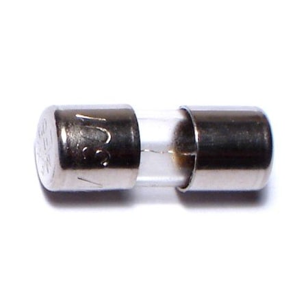 Midwest Fastener Glass Fuse, AGA Series, Fast-Acting, 3A, 32V AC, 5 PK 67225